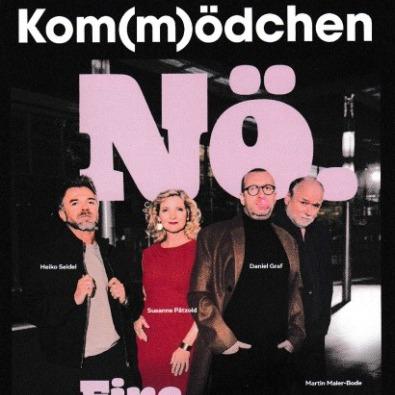 Flyer für die Veranstaltung Düsseldorfer Kom(m)ödchen